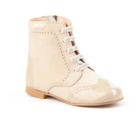 Camel Leather Boots