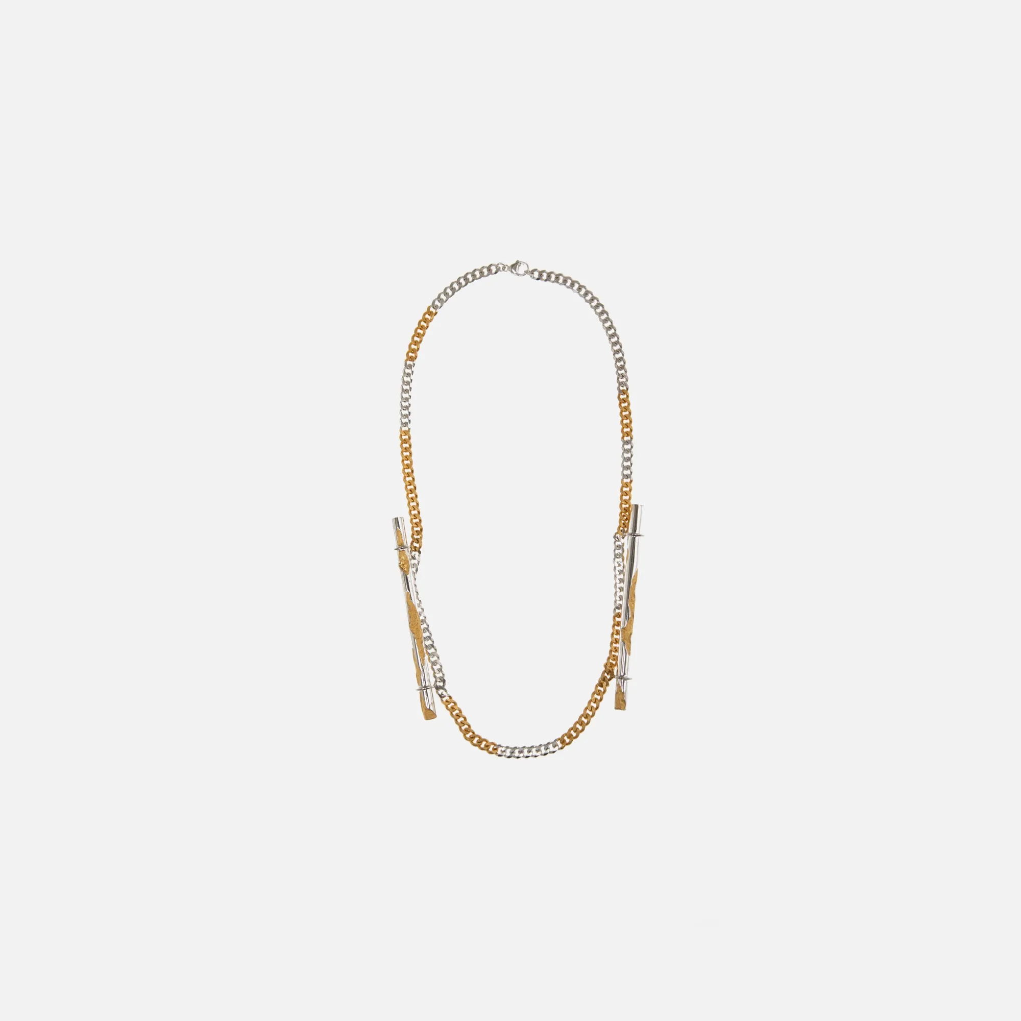 A-Cold-Wall* Chain with Bars - Gold