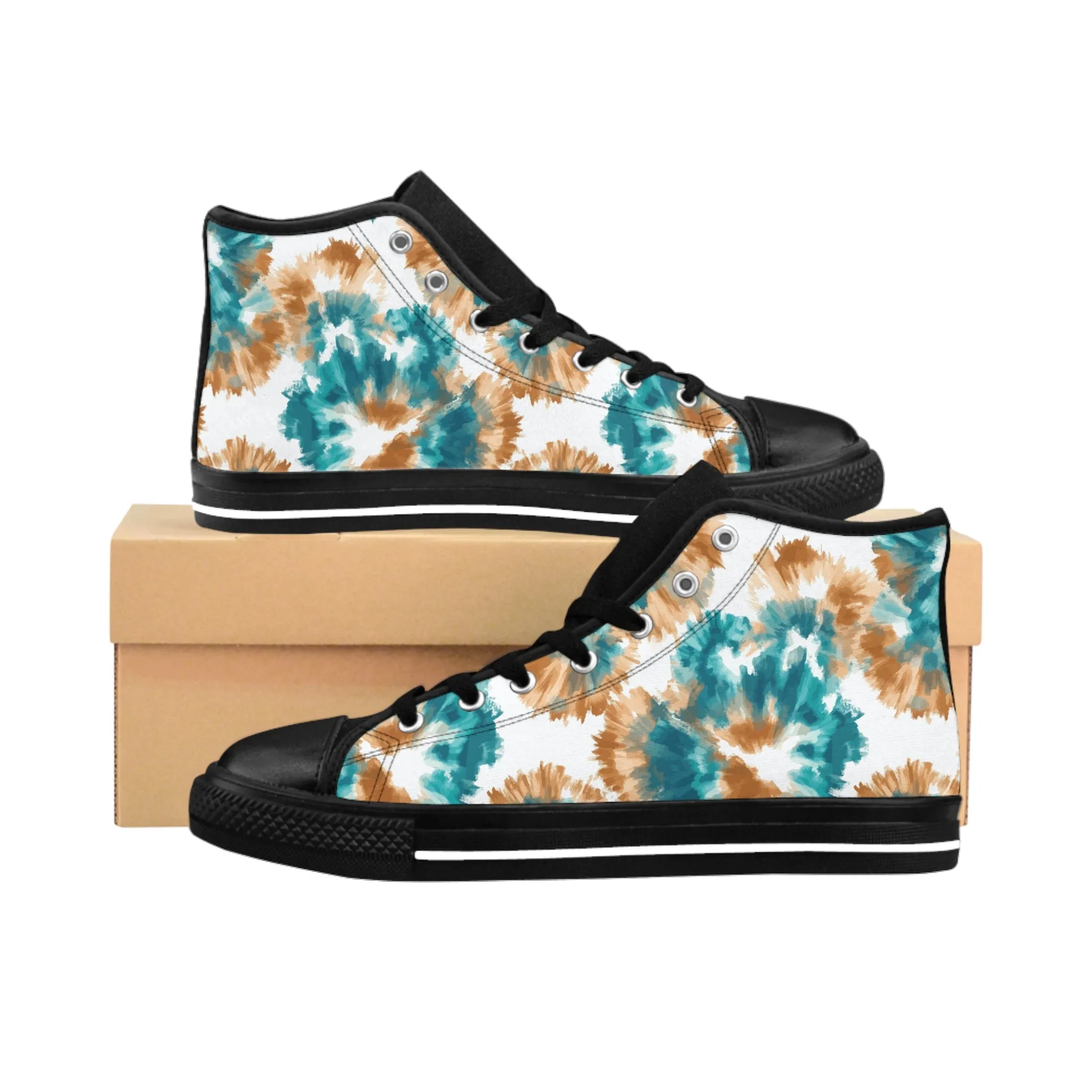 Abstract Art Pattern Women's Classic Sneakers