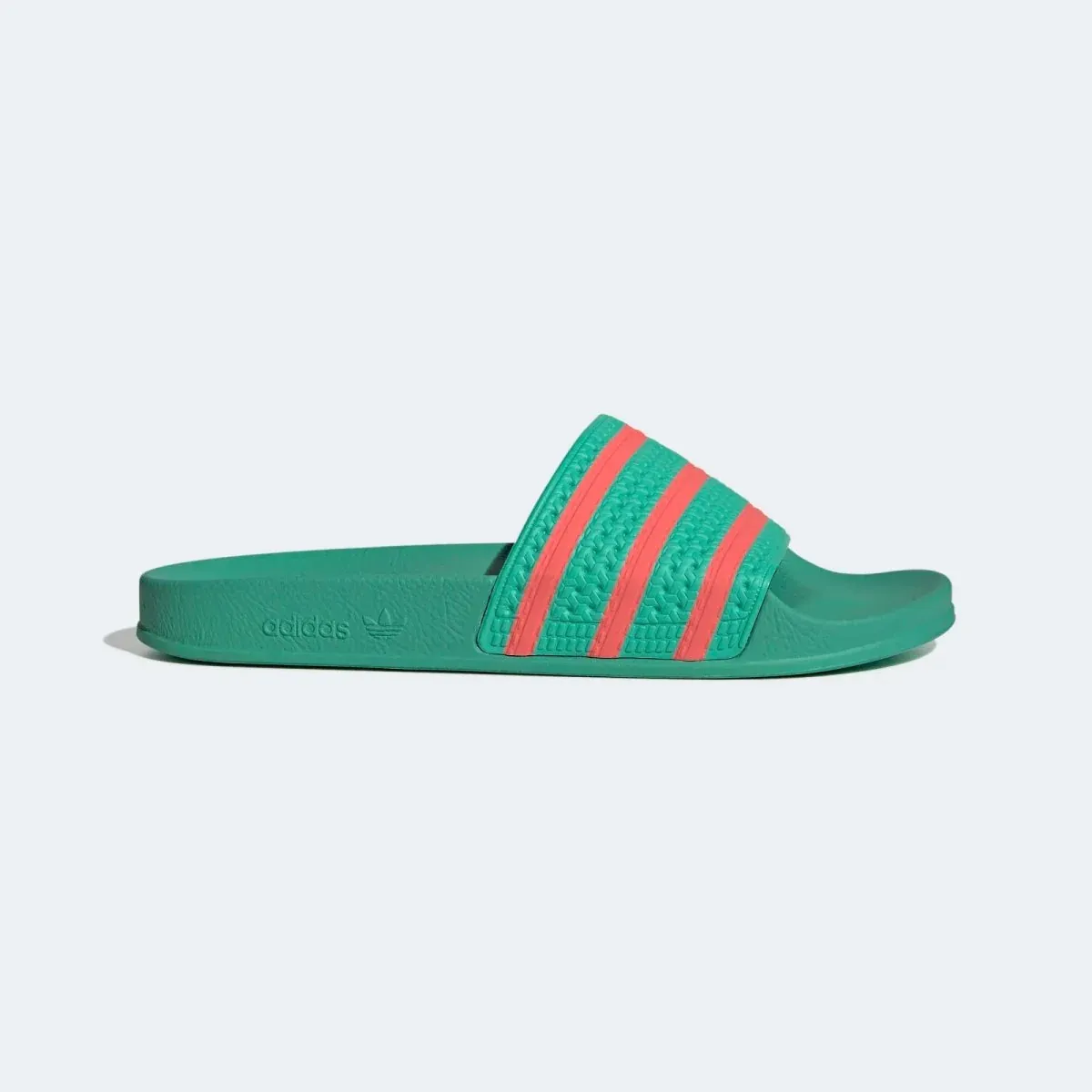 Adidas Adilette Slides - Hi Res Green / Semi Turbo