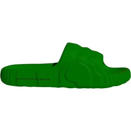 Adidas Men's Adilette 22 Slides - Green / Black