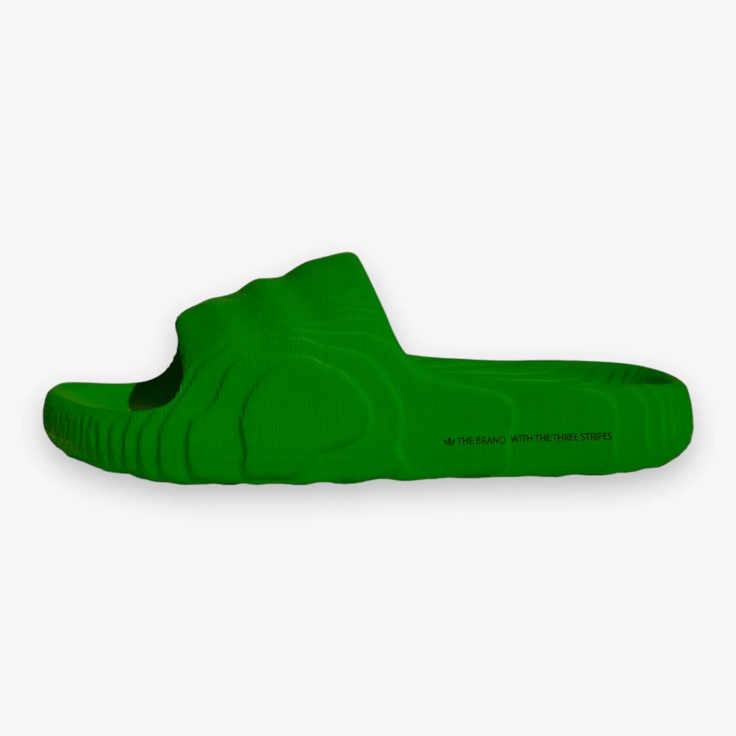 Adidas Men's Adilette 22 Slides - Green / Black