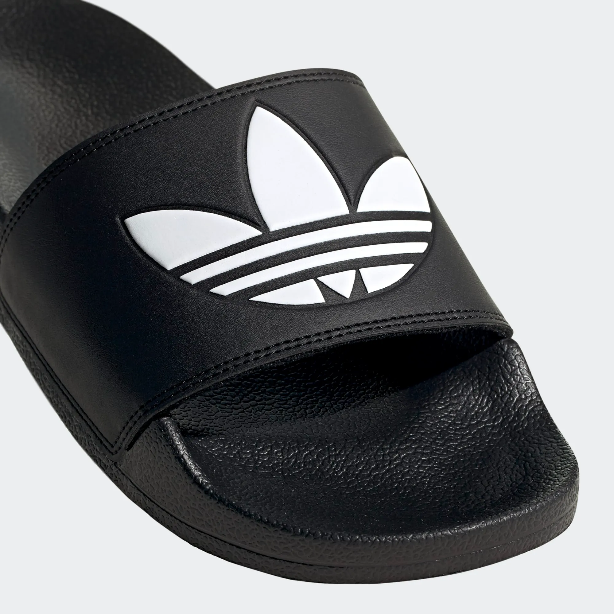 Adidas Men's Adilette Lite Slides - Core Black / Cloud White