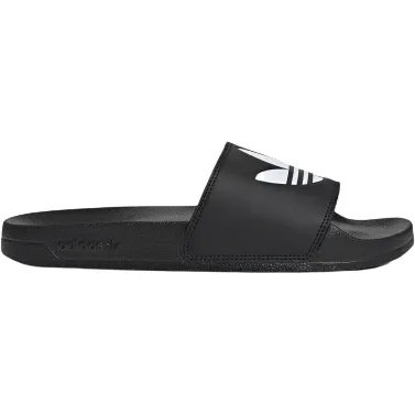 Adidas Men's Adilette Lite Slides - Core Black / Cloud White