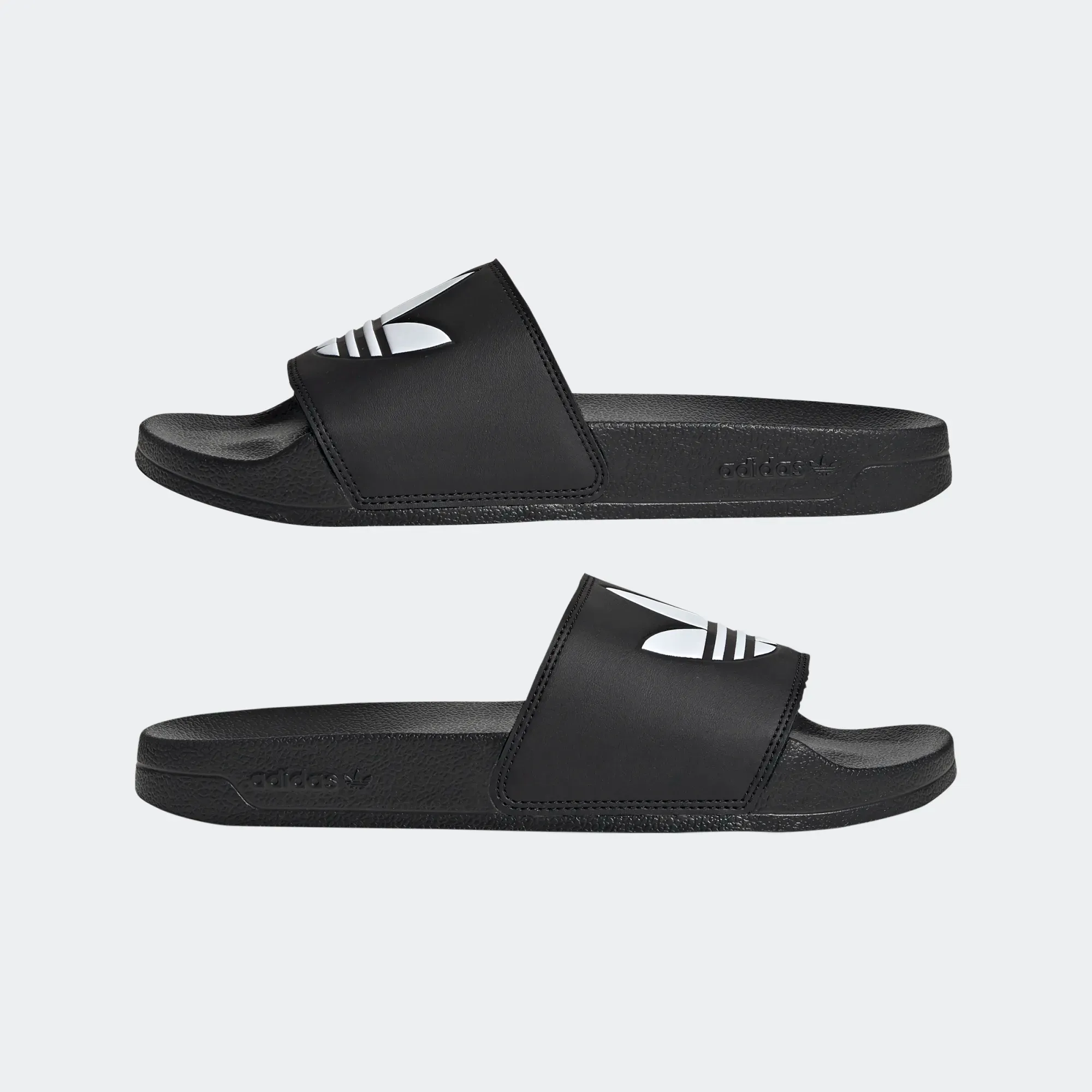 Adidas Men's Adilette Lite Slides - Core Black / Cloud White