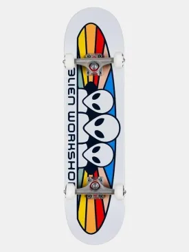 Alien Workshop Spectrum Skateboard Complete - White