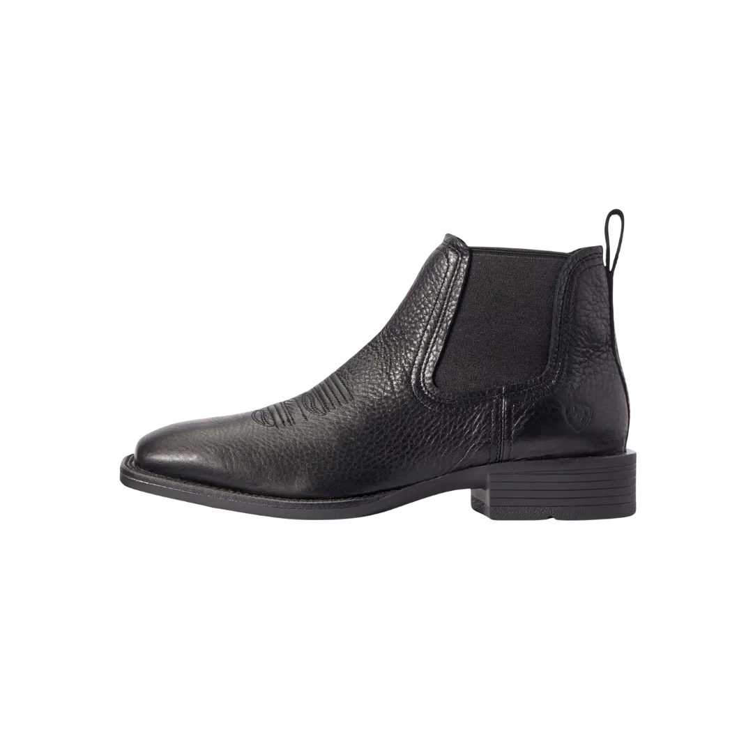 Ariat Men's Black Booker Ultra Ankle Boots