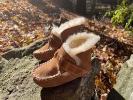 Baby Bootie: Chestnut