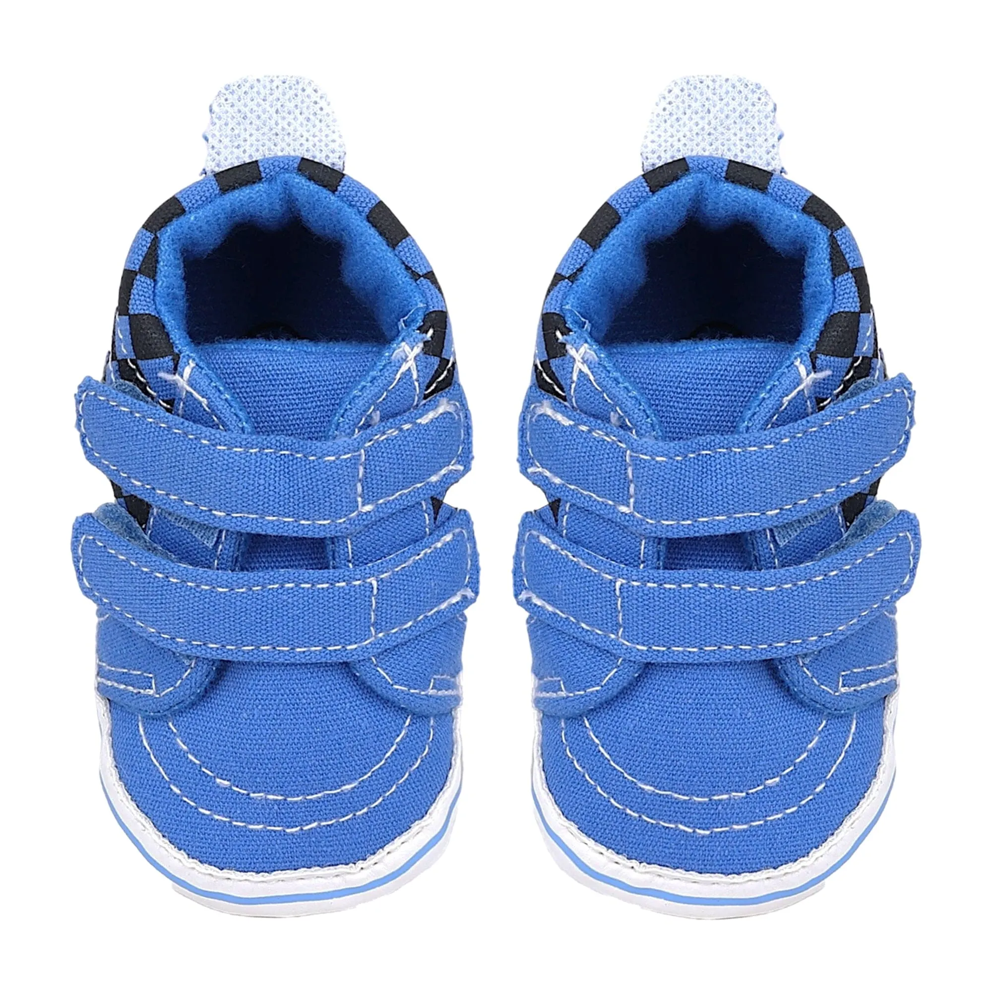 Baby Moo Stylish Casual Velcro Straps Anti-Skid Sneakers - Blue