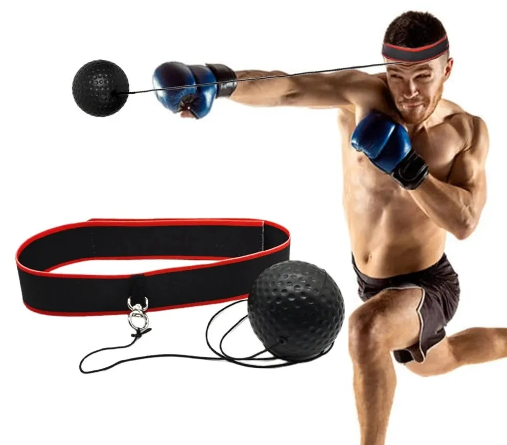 Boxing Reflex Ball: Head-Mounted Speed Trainer