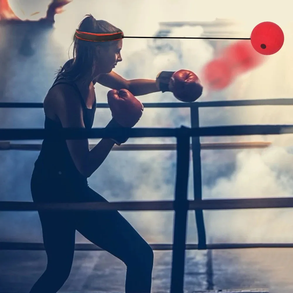 Boxing Reflex Ball: Head-Mounted Speed Trainer