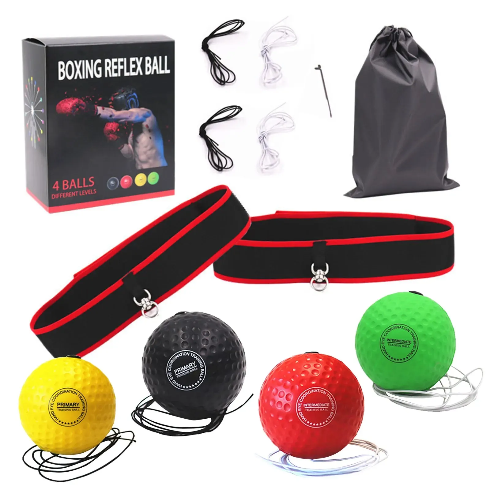 Boxing Reflex Ball: Head-Mounted Speed Trainer