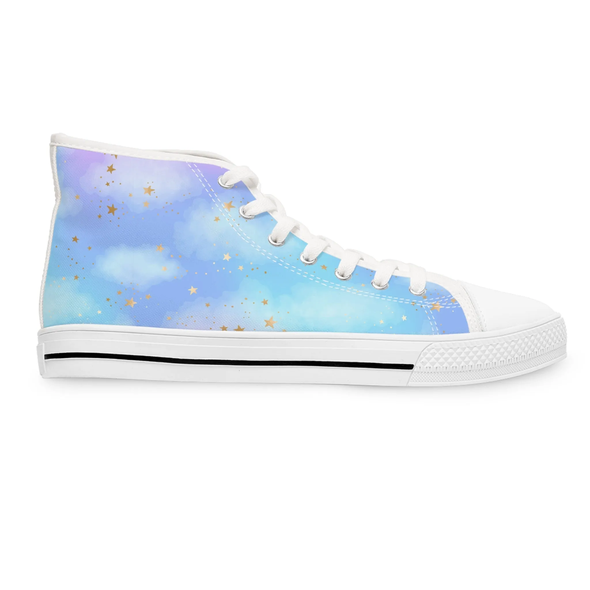 Bright Constellations Women's High Top Sneakers