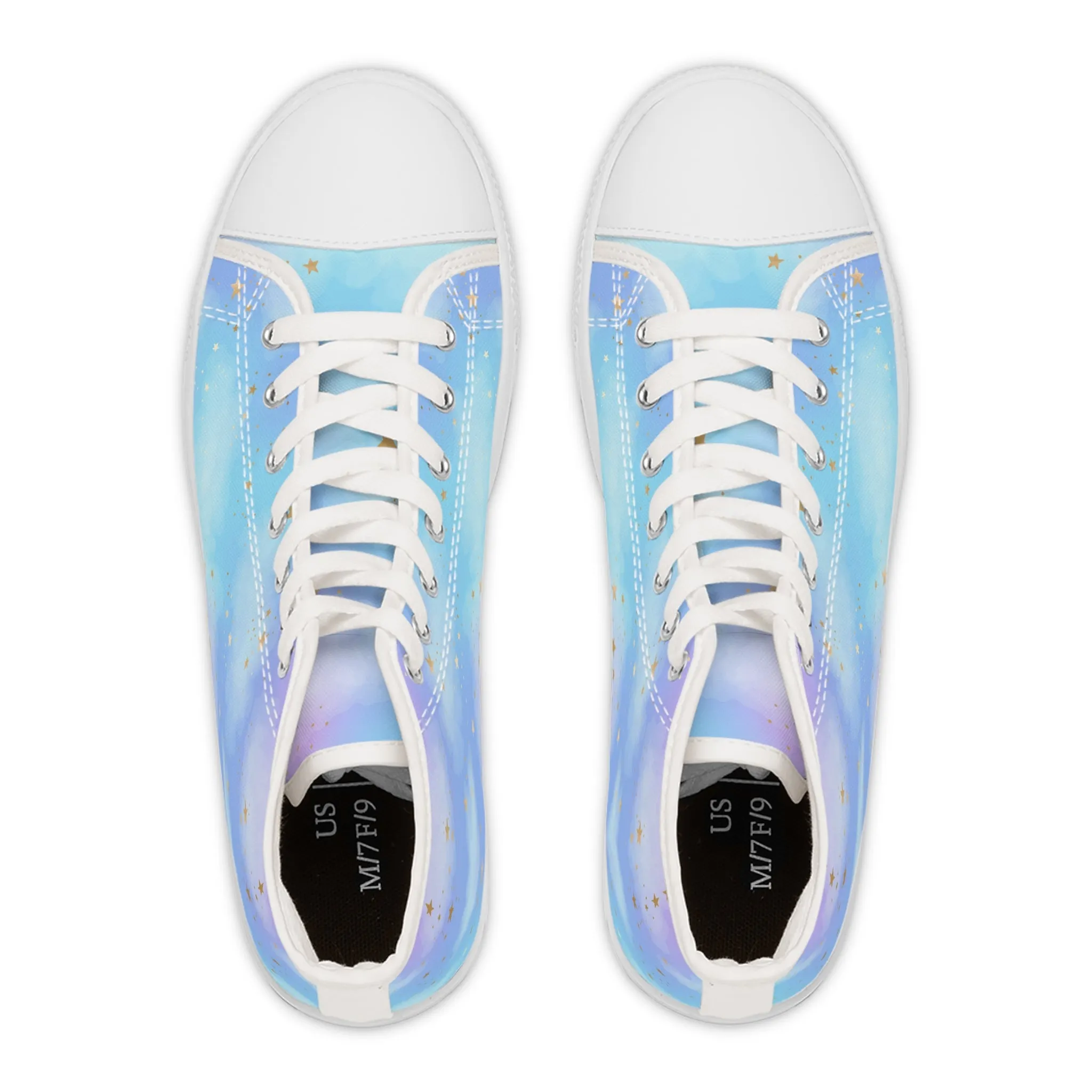 Bright Constellations Women's High Top Sneakers