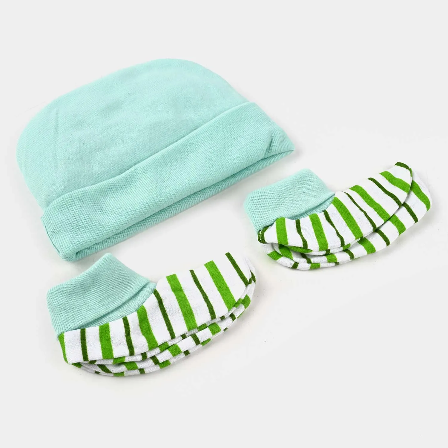 Cap/Hat With Booties/Socks Set | 0M 