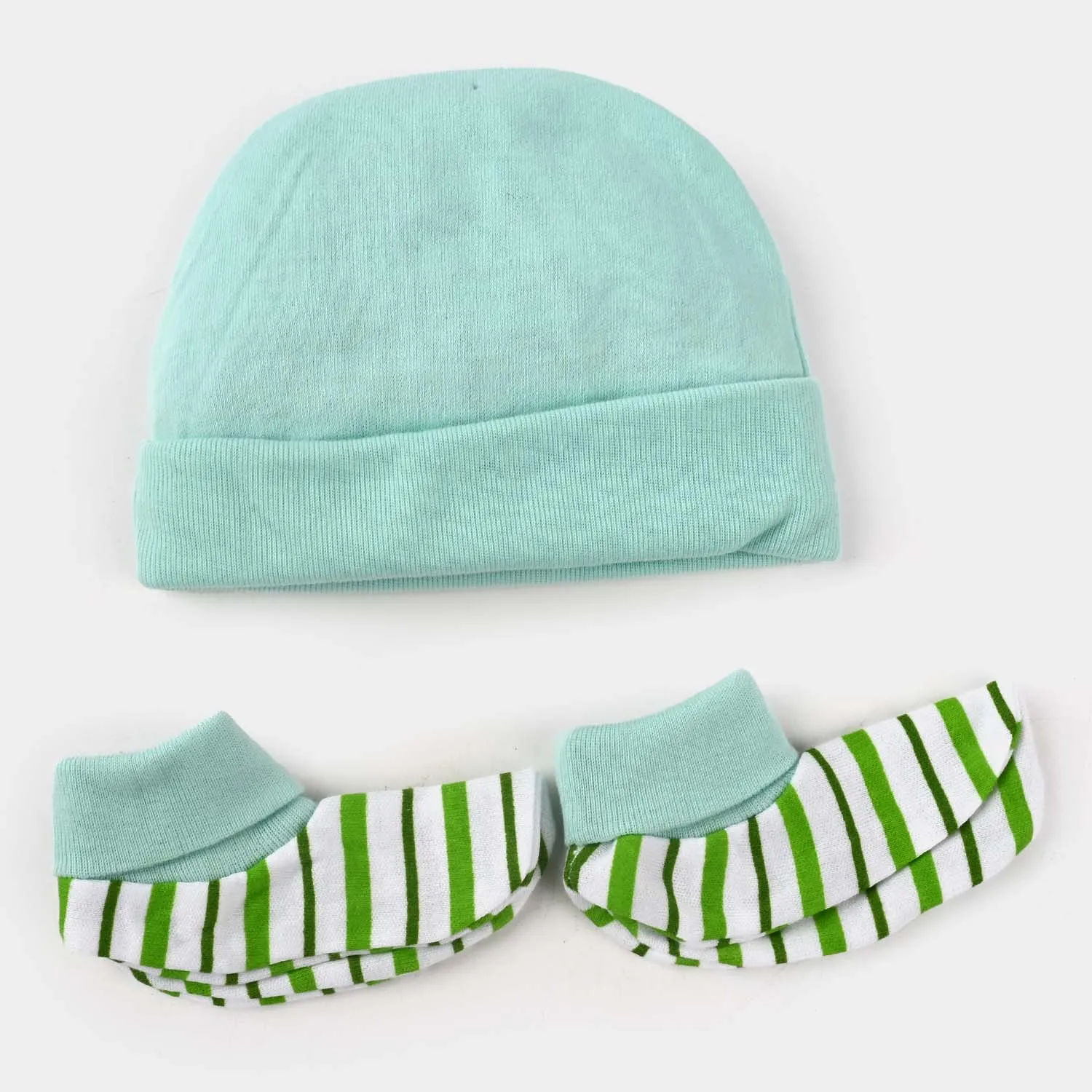 Cap/Hat With Booties/Socks Set | 0M 