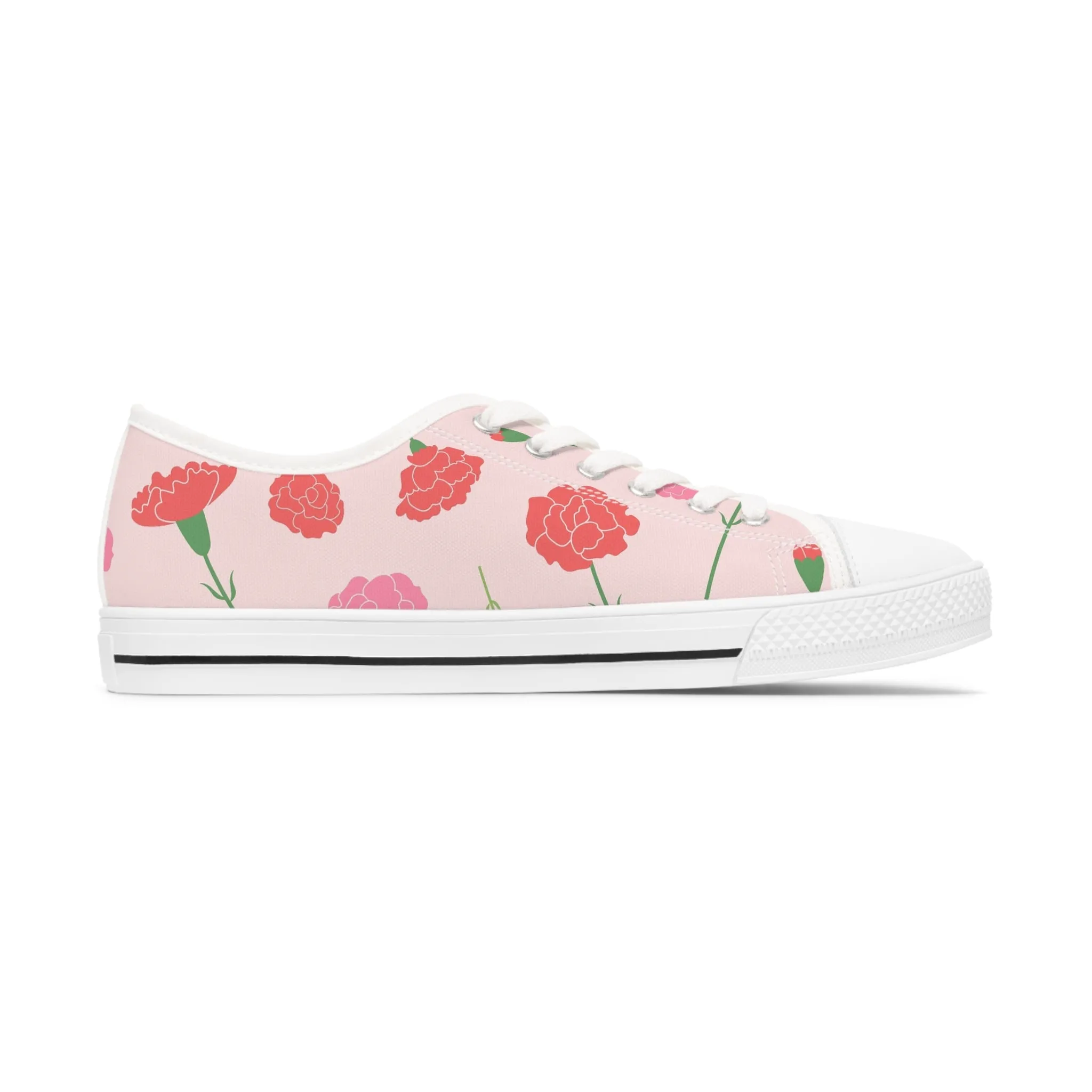 Carnation Women's Low Top Sneakers