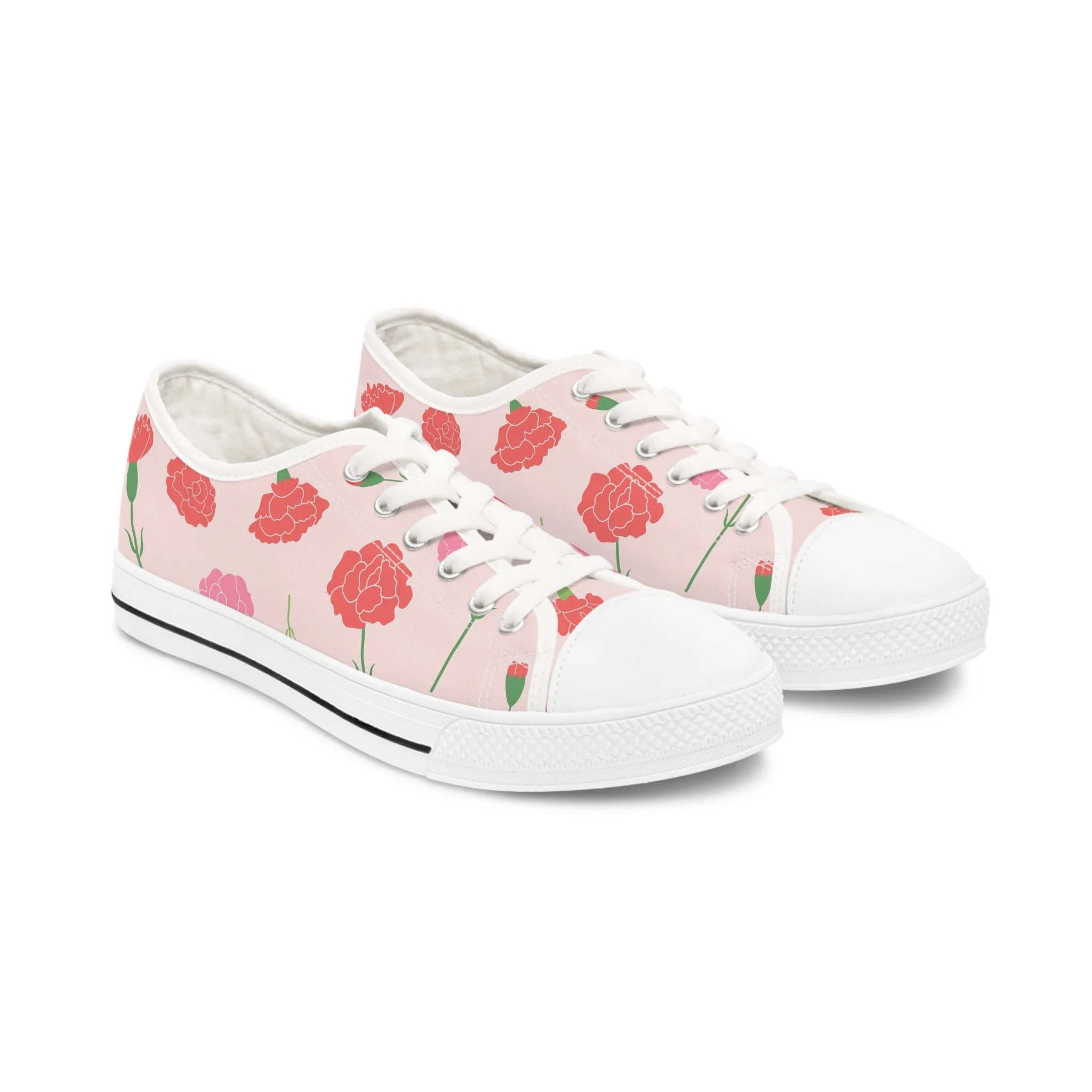 Carnation Women's Low Top Sneakers