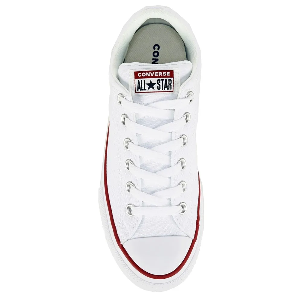 Chuck Taylor All Star Street Big Kid Converse Children's Low Top Sneakers, White