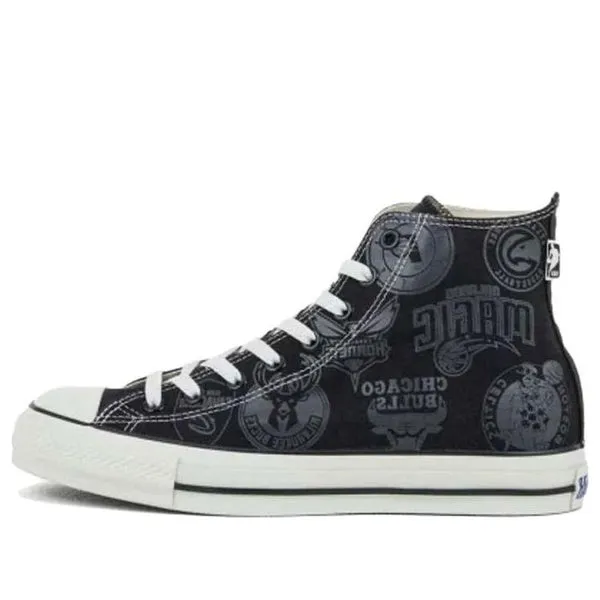 Converse All Star Hi x NBA Rakuten 'Black' Sneakers, Black