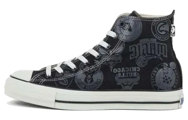 Converse All Star Hi x NBA Rakuten 'Black' Sneakers, Black