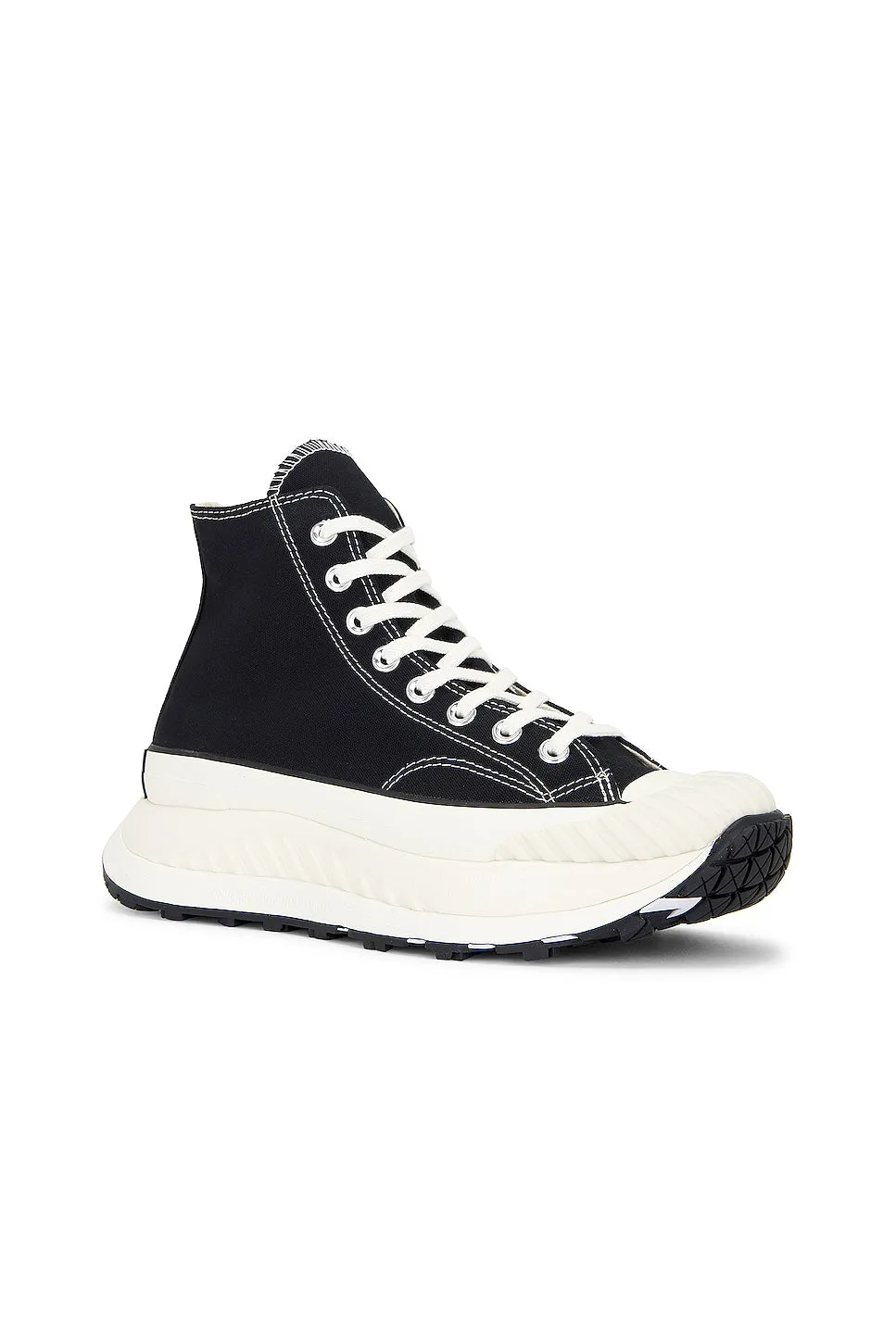 Converse Chuck 70 At-Cx Platform Hi Tops Sneakers, Black, Egret, Black