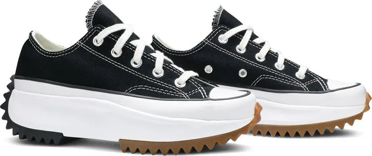 Converse Run Star Hike Low Black Gum sneakers, black