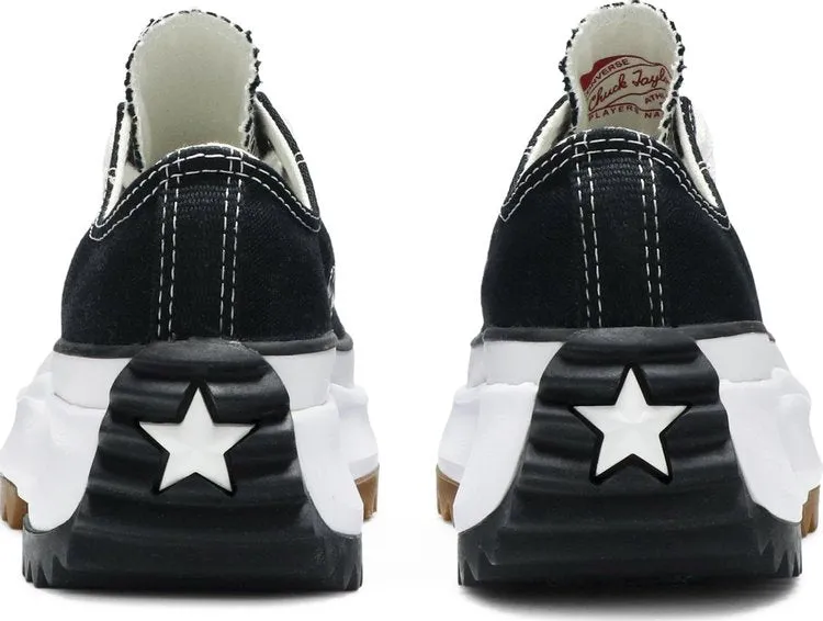 Converse Run Star Hike Low Black Gum sneakers, black