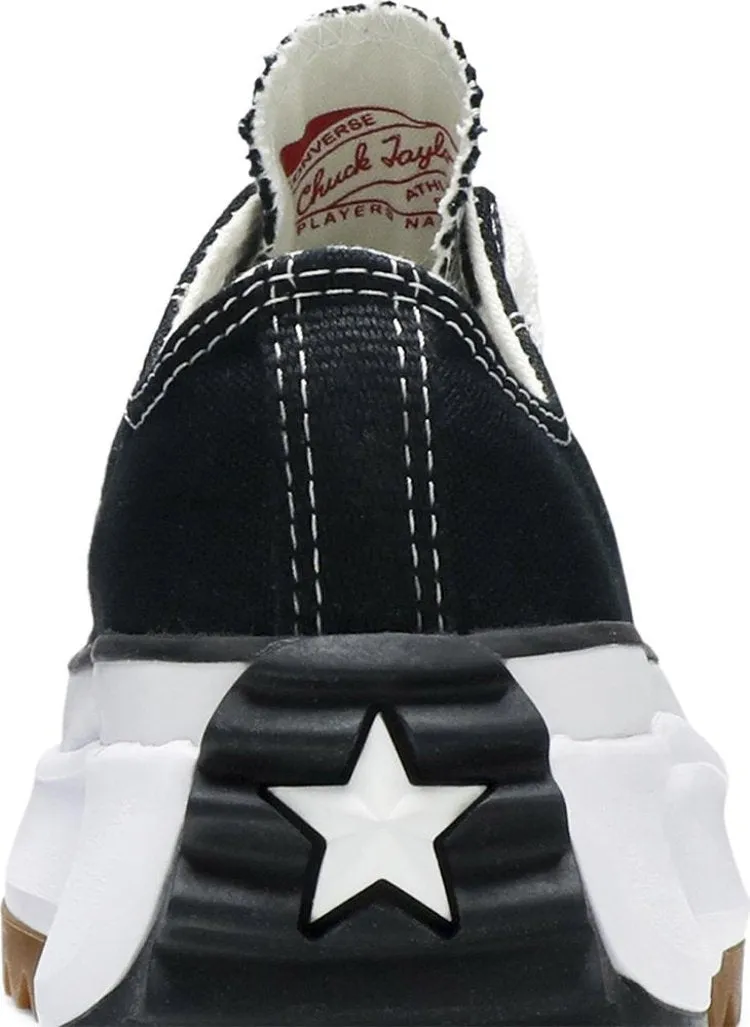 Converse Run Star Hike Low Black Gum sneakers, black