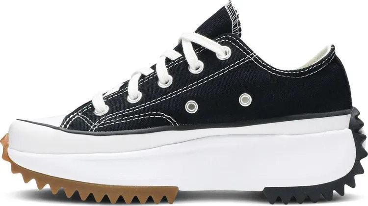 Converse Run Star Hike Low Black Gum sneakers, black