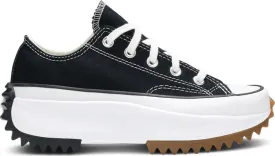 Converse Run Star Hike Low Black Gum sneakers, black