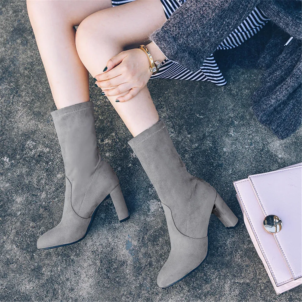 Customized High Heels Woman Boots Winter Boots