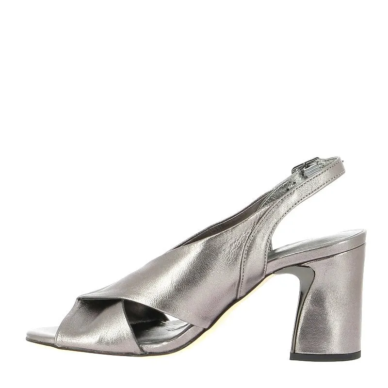 Django & Juliette Kruz Pewter Slingback Heel