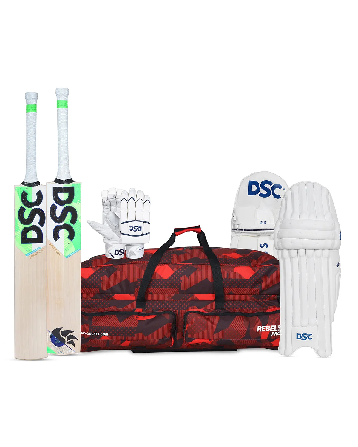 DSC Spliit One Cricket Bundle Kit - Junior