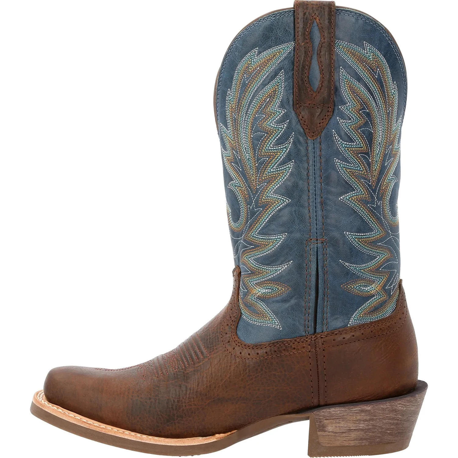 Durango Mens Rebel Pro Western Hickory/Denim Leather Cowboy Boots