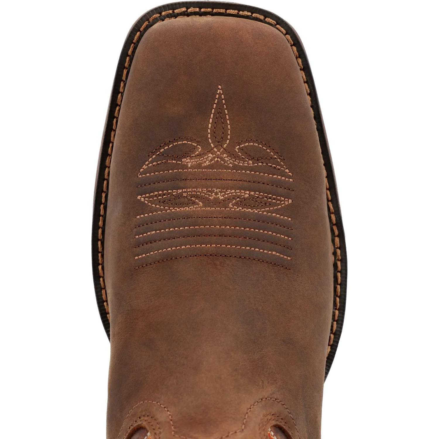 Durango Mens Rebel Western Dark Chestnut Leather Cowboy Boots