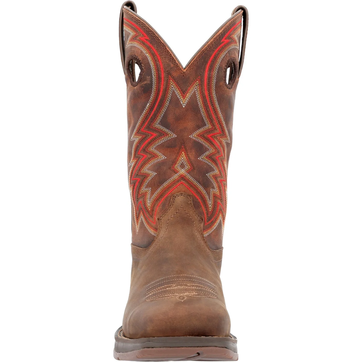 Durango Mens Rebel Western Dark Chestnut Leather Cowboy Boots