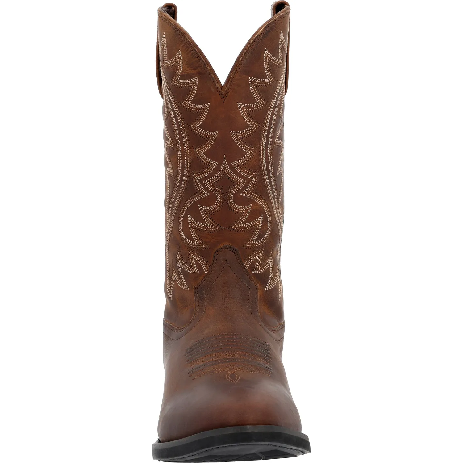 Durango Mens Shyloh Western Brown Leather Cowboy Boots