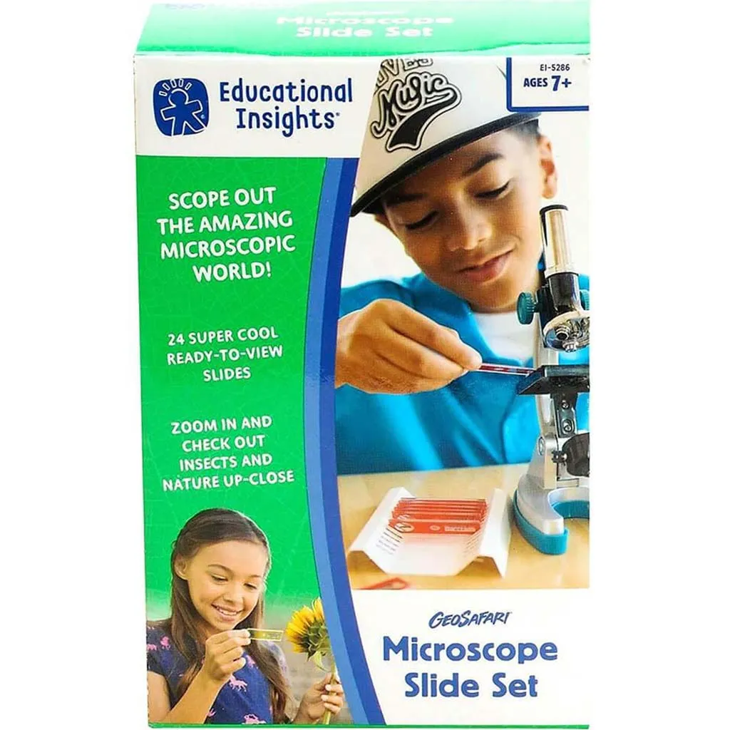 Geosafari Microscope Slide Set