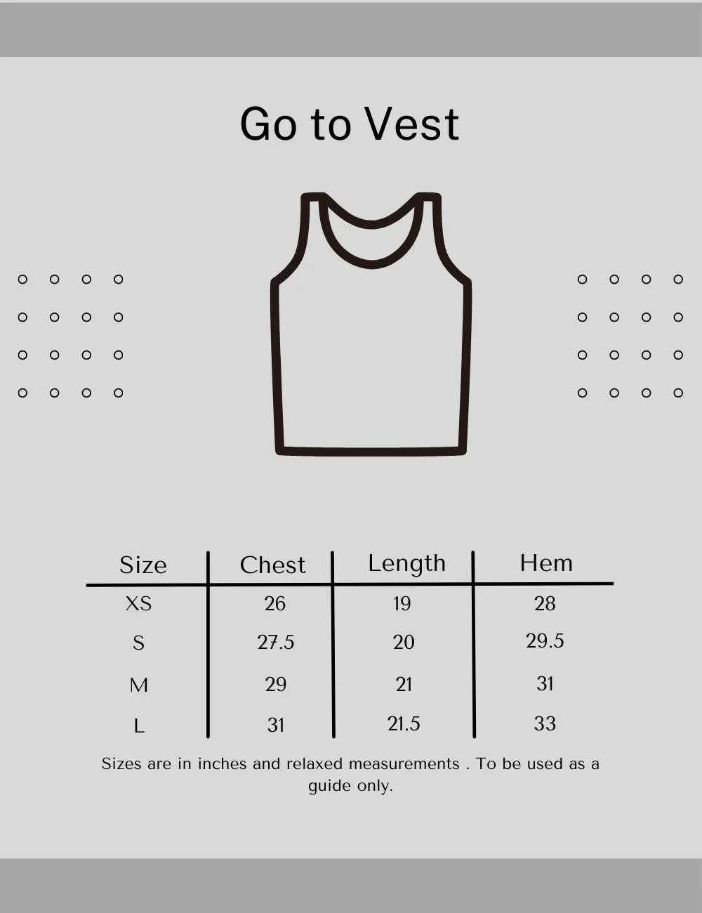 Go to vest- Jet