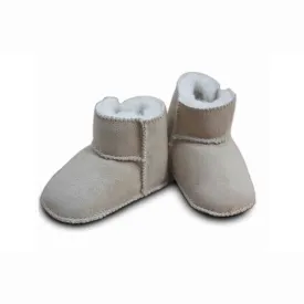 Heitmann Lambskin Booties - Sand