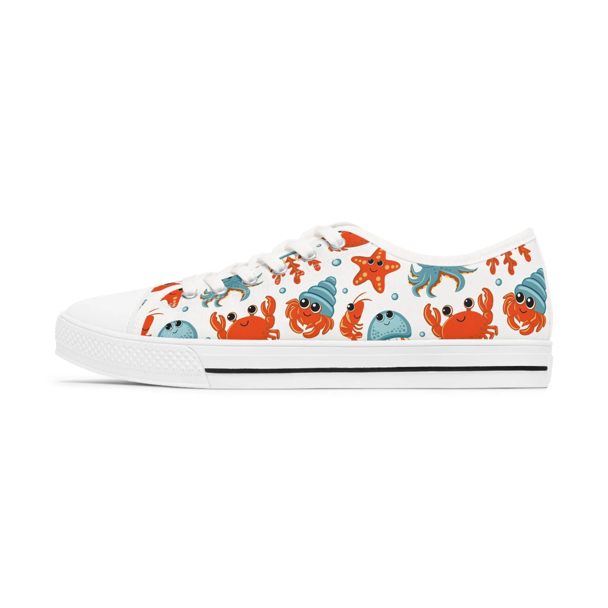 Hermit Crab Women's Low Top Sneakers