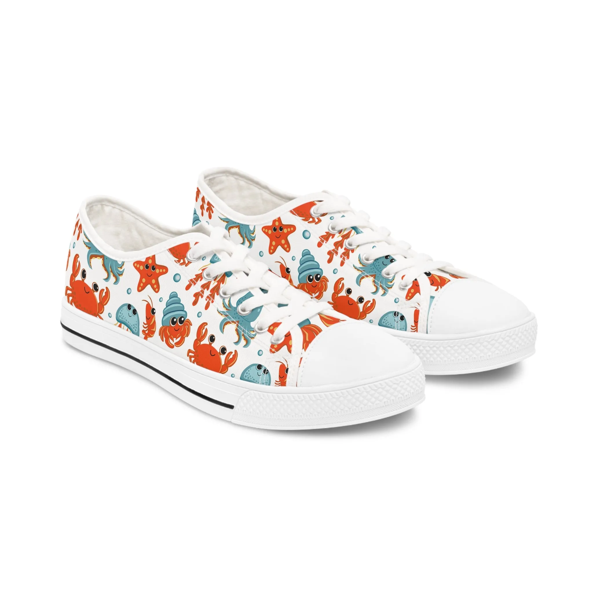 Hermit Crab Women's Low Top Sneakers