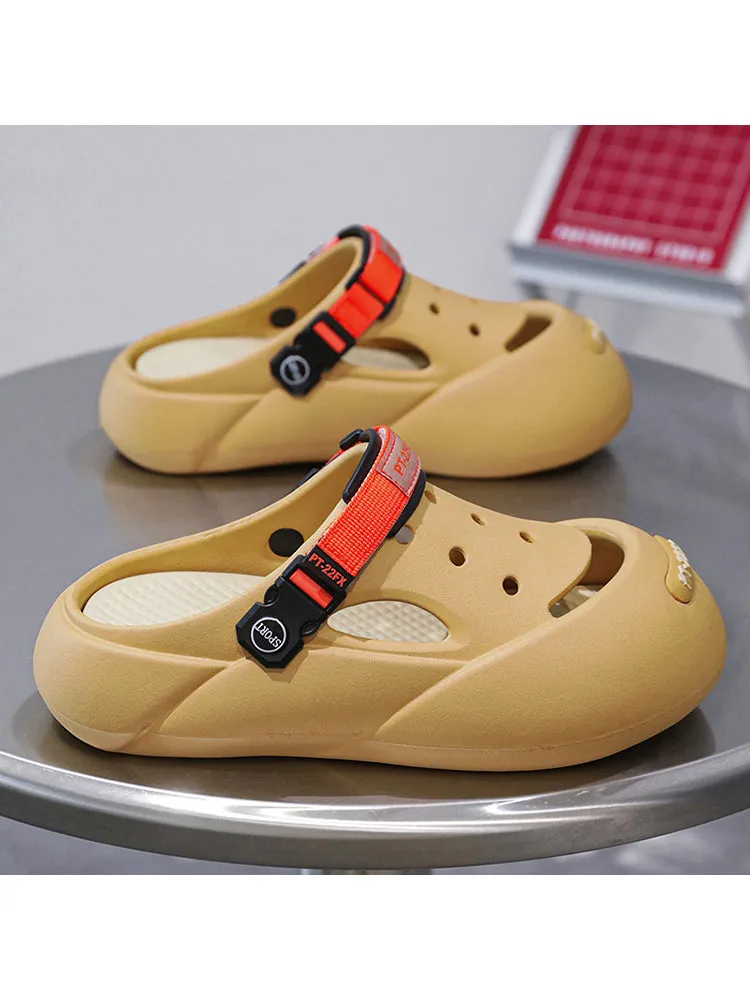 Hole Beach Thick-Soled Anti-Slip Anti-Odor Slipper&Sandals