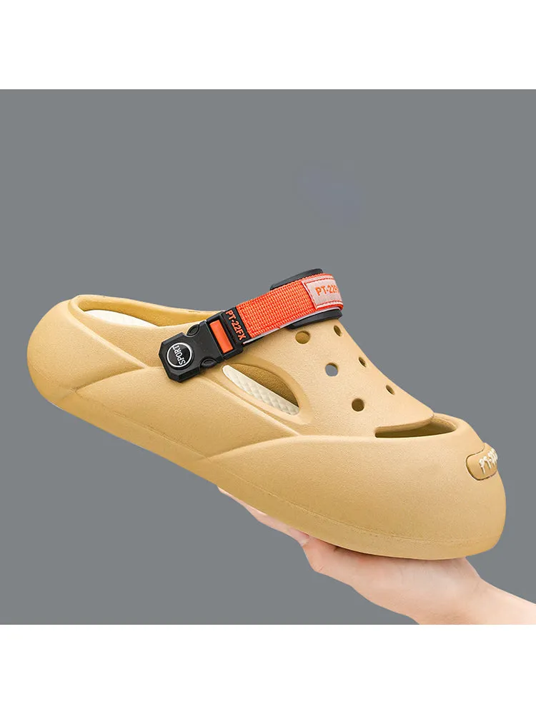 Hole Beach Thick-Soled Anti-Slip Anti-Odor Slipper&Sandals