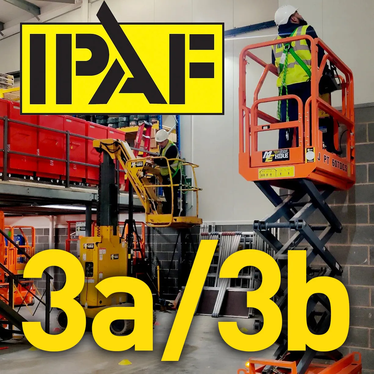 IPAF 3A/ 3B (Scissor & Boom) Training