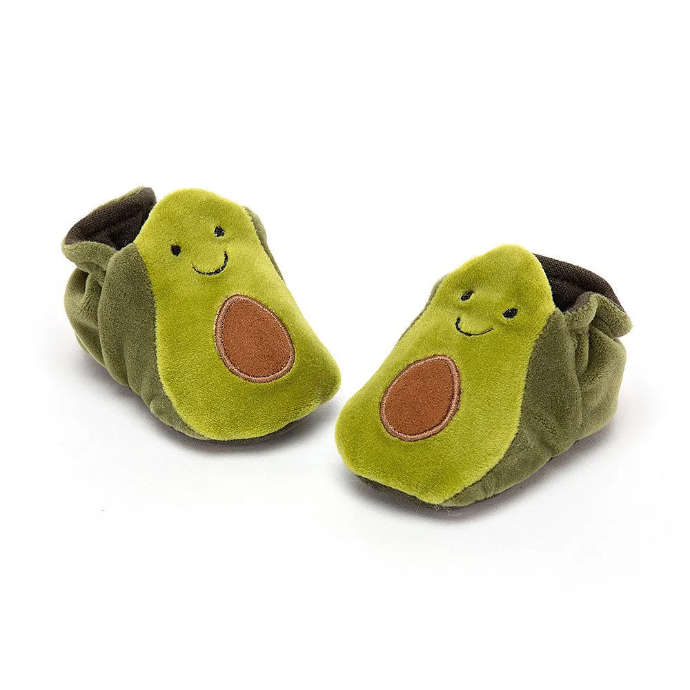 Jellycat Amuseable Avocado Booties