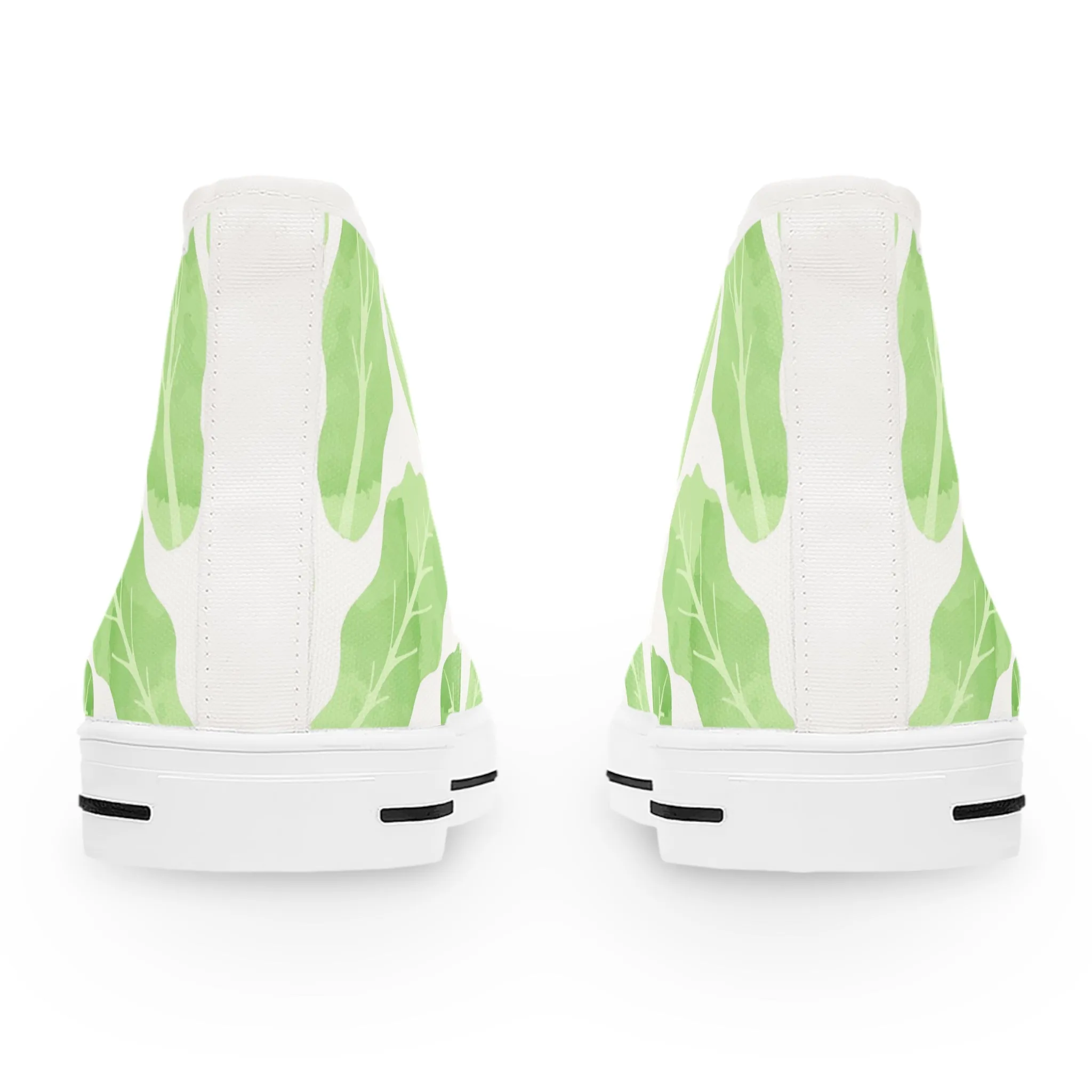 Lettuce Leaf Vegetable Women's High Top Sneakers