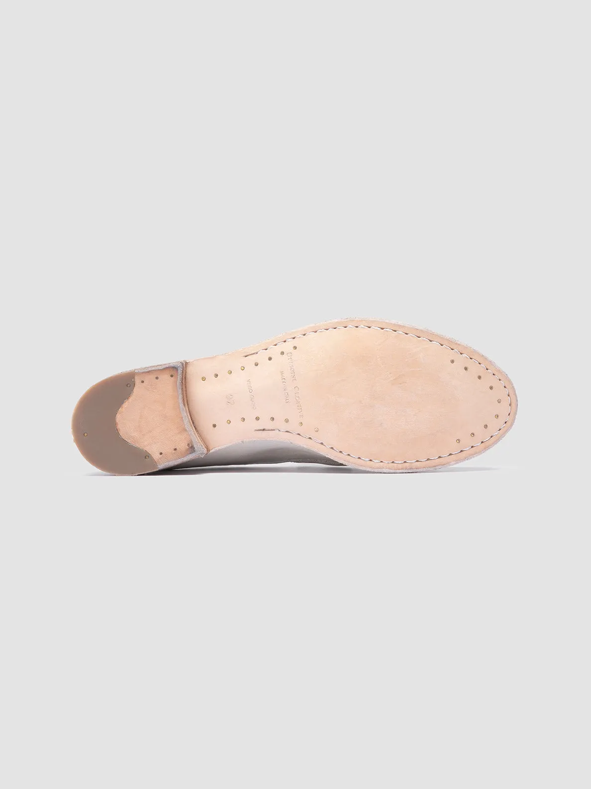 LEXIKON 516 - White Leather Loafers