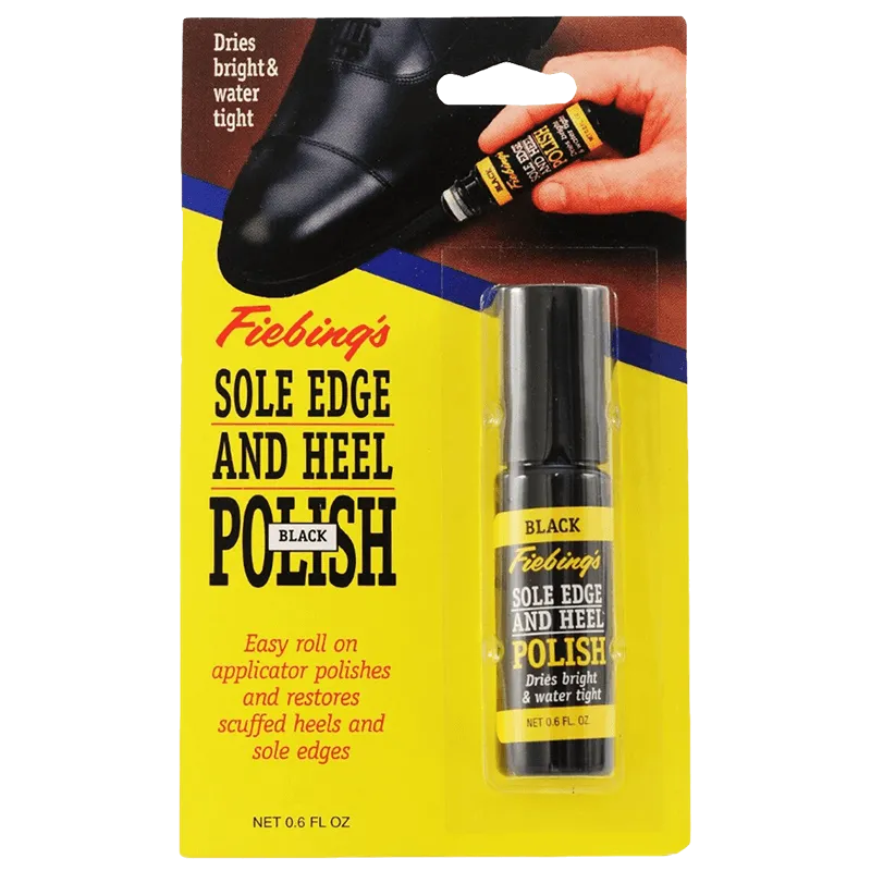 M&F Black Sole Edge & Heel Roll-On Polish